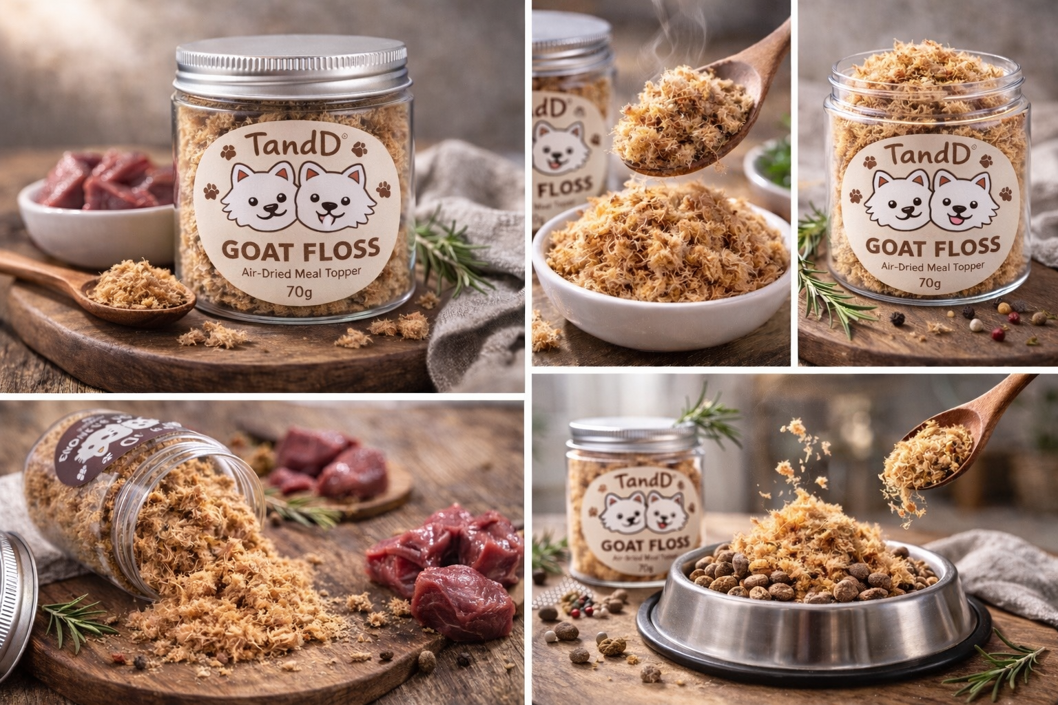 TandD Goat Floss 70g